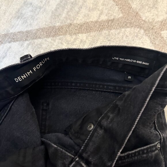 LOT of 6 LEVI & DENIM FORUM JEANS WIDE LEG - STRAIGHT LEG- BAGGY LEG - Picture 5 of 14